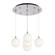 Bolla LED Pendant in Chrome/Opal Glass (347|MP3106CHOP05)