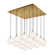 Bolla LED Pendant in Brushed Gold/Opal Glass (347|MP3106BGOP16)