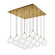 Bolla LED Pendant in Brushed Gold (347|MP3106BG16)