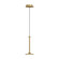Issa LED Pendant in Brushed Gold (452|PD418006BGUNV)