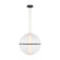 Bicono Round LED Pendant in Nightshade Black (182|SLPD841SCTBOA)