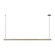 Lino LED Linear Chandelier in Honed Concrete (182|MDLS79827BHC)