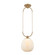 Jove One Light Pendant in Patina Brass (67|F7510PBR)