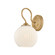 Vida One Light Wall Sconce in Patina Brass (428|H1130101PBR)