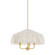Shivonne Three Light Pendant in Aged Brass (428|H1109803AGB)