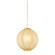 Bernadine One Light Pendant in Aged Brass (428|H1091701LAGB)