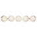 Cleo LED Bathroom Vanity in Chrome/Opal Glass (347|VL77936CHOP)
