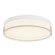 Quara LED Flush Mount in White (347|FM7251WH)