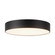 Musa LED Flush Mount in Black (347|FM0703608BK)