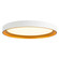 Nix LED Flush Mount in White/Gold (347|FM0702612WHGD)