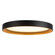 Nix LED Flush Mount in Black/Gold (347|FM0702612BKGD)