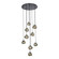 Pallina Nine Light Chandelier in Satin Black Nickel (33|529553SBN)