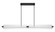 Neoness LED Linear Chandelier in Matte Black (40|50056026)