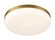 Harwel LED Flush Mount in Antique Brass (40|49831023)
