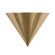Versus One Light Wall Sconce in Patina Brass (452|WS341108PTB)