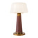 Clemence LED Table Lamp in Burgundy (452|TL314106BGD)