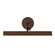Dottie LED Picture Light in Walnut (452|PL403118WT)