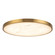 Evelyn LED Flush Mount in Brushed Gold/Alabaster (452|FM653015BGAR)