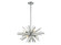 Palisades Ave. Six Light Chandelier in Chrome With Clear Glass (192|HF8201CH)