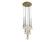 Abbey Park Ten Light Pendant in Brushed Brass (192|HF8132BB)