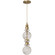Avra LED Pendant in Aged Brass (192|HF7902AB)