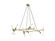 Manhattan Ave. LED Pendant in Brushed Brass (192|HF6016BB)