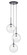 Delilah LED Pendant in Black (192|HF4233BK)