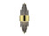 Aspen LED Wall Sconce in Brushed Brass (192|HF3017BB)