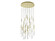 Main St. LED Pendant in Brushed Brass (192|HF2031FRBB)