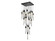 Boa LED Pendant in Dark Bronze (192|HF190425BOADBZ)