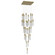 The Original Glacier LED Pendant in Brushed Brass (192|HF190341GLBBSNW)