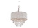Vineland Ave. Five Light Chandelier in Silver Silk String (192|HF1506SLV)