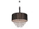Vineland Ave. Five Light Chandelier in Black Silk String (192|HF1506BLK)