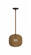 Malibu One Light Pendant in Natural Hemp Rope (192|HF1004RP)