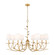Aslin Eight Light Chandelier in Gold Leaf (224|83042GLF)