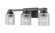 Jacqueline Three Light Vanity in Matte Black (224|61013VMB)