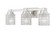 Jacqueline Three Light Vanity in Brushed Nickel (224|61013VBN)