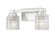 Jacqueline Two Light Vanity in Brushed Nickel (224|61012VBN)