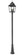 Raphael Four Light Outdoor Post Mount in Sand Black (224|5029PHXLR5011PBK)