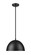 Vega One Light Pendant in Matte Black (224|4501P12MB)