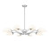 Breton Eight Light Chandelier in Brushed Nickel (224|30488BN)