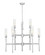 Esme Nine Light Chandelier in Brushed Nickel (224|30479BN)