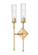Esme Two Light Wall Sconce in Modern Gold (224|30472SMGLD)