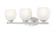 Colette Three Light Vanity in Brushed Nickel (224|19633VBN)