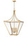 Montalcino Six Light Chandelier in Rubbed Brass (224|19616RB)