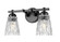 Andree Two Light Vanity in Matte Black (224|19602VMB)