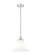 Fleur One Light Pendant in Brushed Nickel (224|1958P12BN)