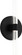 Silas LED Wall Sconce in Midnight Black | Midnight Black (454|SLW1082MBK)
