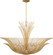 Dorelle Six Light Chandelier in Gild | Gild (454|LXC1206GD)
