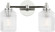 Barstow Two Light Bath in Polished Nickel | Polished Nickel (454|CV1092PN)